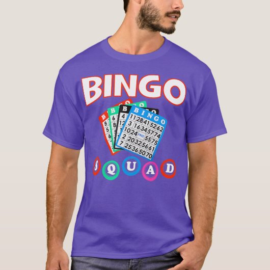 Bingo Squad Shirt for Women  men Tシャツ (正面)