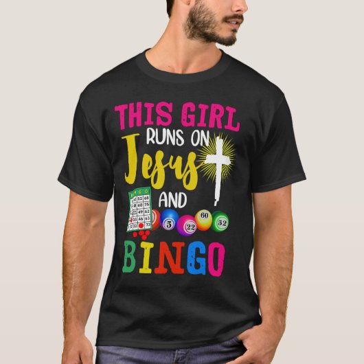 Bingo This Girl on 走 Jesus and  Bingo Tシャツ (正面)