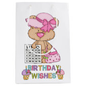 Bingo wishes for ya誕生日中抱き枕 ミディアムペーパーバッグ (正面)