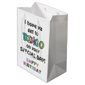 Bingo wishes for ya誕生日中抱き枕 ミディアムペーパーバッグ (裏面アングル)