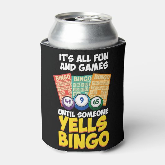BINGO: Yells Bingo Playing Cards 缶クーラー (缶正面)