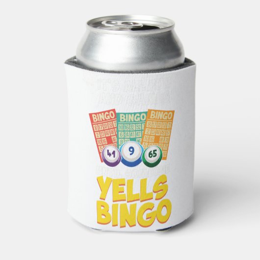 BINGO: Yells Bingo Playing Cards 缶クーラー (缶裏面)