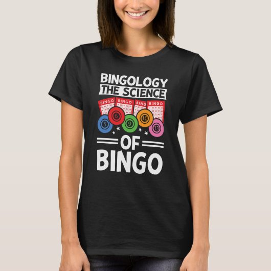 Bingology The Science Of Bingo Player Tシャツ (正面)