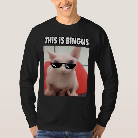 Bingus With Glasses Tシャツ (正面)