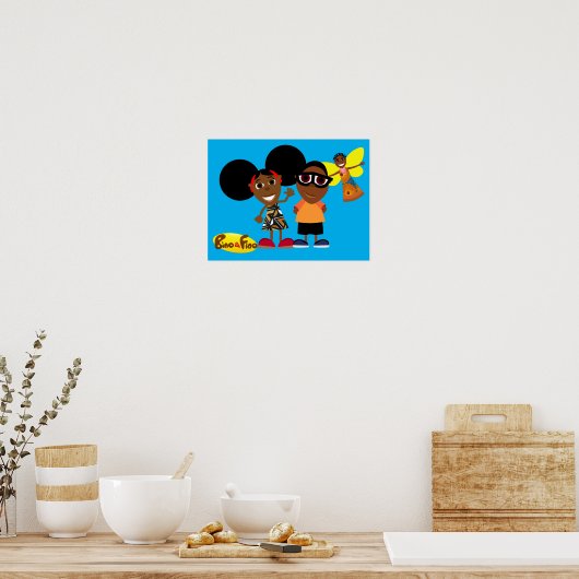 BinoとFinoが一緒にポスター ポスター (キッチン)