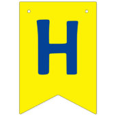 BinoとFino誕生日文字バンティングフラッグバナー バンティングフラッグ (第1の旗)