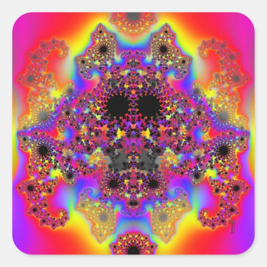 Binocスタンプ(四角) スクエアシール (正面)