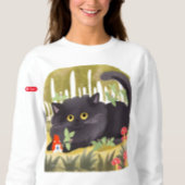 BINXとおもしろいGUY猫と格言シャツ スウェットシャツ