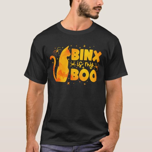 Binxは私のブーのハロウィン Tシャツ (正面)