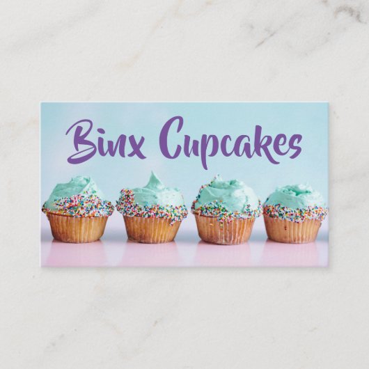 Binx Cupcakes名刺 名刺 (正面)