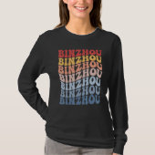 Binzhou City Groovy Retro Tシャツ (正面)
