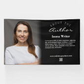 Bioお洒落とQRとの作家についてミニマル 横断幕 (横)