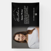 Bioお洒落とQRとの作家についてミニマル 横断幕 (縦)