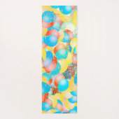 Bio Nuage de Mots Texte Modèle Biodiversité ヨガマット (裏面)