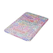 Bio Nuage de Mots Texte Motif Biodiversité バスマット (アングル)