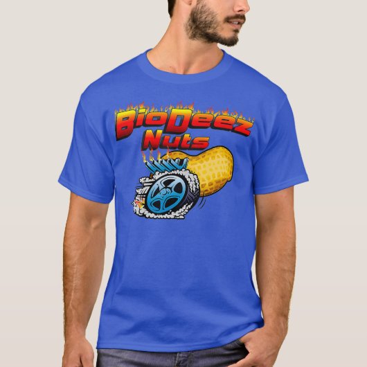 BioDeez Nutsバイオディおもしろいーゼルエンジン Tシャツ (正面)