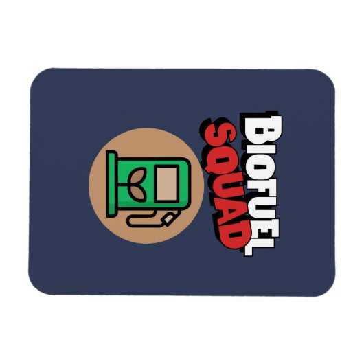 Biofuel Squad マグネット (横)