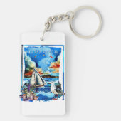 Biograd na Moru キーホルダー (裏面)