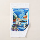 Biograd na Moru バスタオルセット (ハンドタオル)