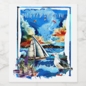  Biograd na Moru ワインラベル (シングルラベル)