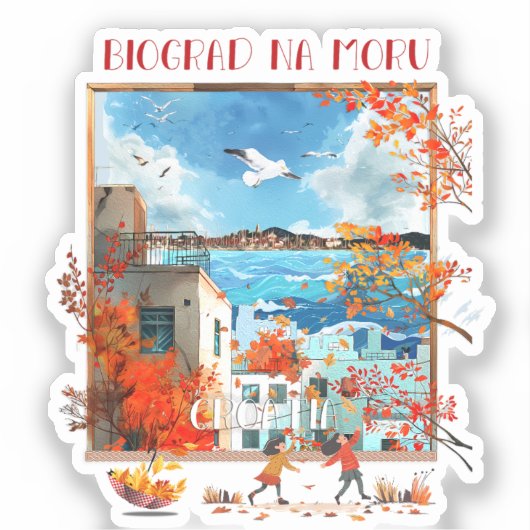 Biograd na moru 2 シール (正面)