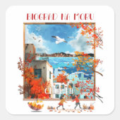 Biograd na moru 2 スクエアシール (正面)