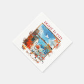 Biograd na Moru 2 スタンダードカクテルナプキン (角)