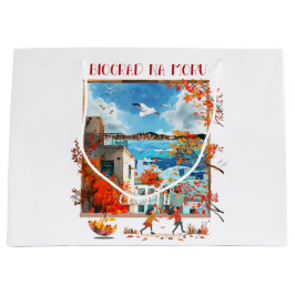 Biograd na Moru 2 ラージペーパーバッグ