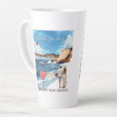 Biograd na moru 5 カフェラテマグ (左アングル)