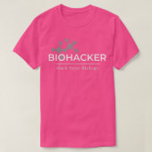 Biohacker Biohacking your Biology Biohack Crisper Tシャツ (デザイン正面)