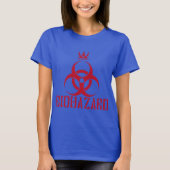 BIOHAZARD（赤） Tシャツ (正面)
