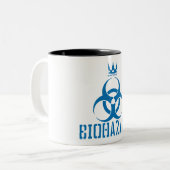 BIOHAZARD（青） ツートーンマグカップ (正面左)