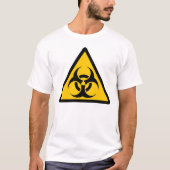 Biohazard – bichrome yellow/black tシャツ (正面)