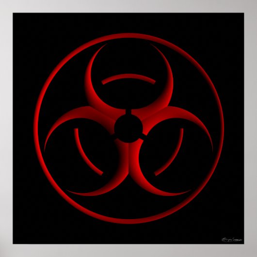 Biohazard sign ポスター (正面)
