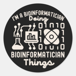Bioinformaticsことわざ, Phd in Bioinformatics4 ラウンドシール