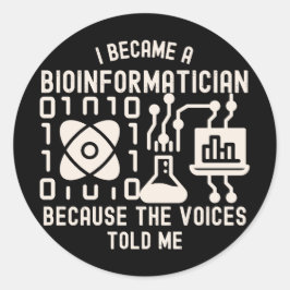 Bioinformaticsことわざ, Phd in Bioinformatics8 ラウンドシール