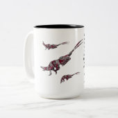 Biological classification for a carcinologist  ツートーンマグカップ (正面左)