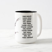 Biological classification for a carcinologist ツートーンマグカップ (正面右)