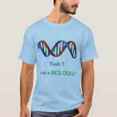 Biologist/DNA/ScientistのTシャツ Tシャツ (正面)