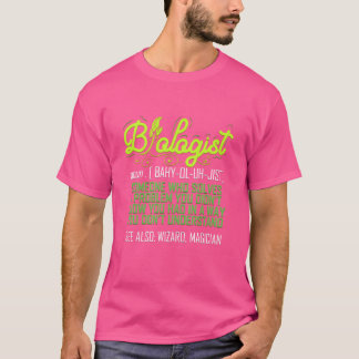 Biologist Funny for Biologyeacher Scientist retro Tシャツ
