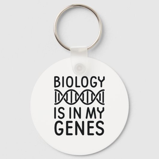 Biology Is In My Genes キーホルダー (正面)