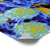 biology microbiology abstract art poster or canvas ポスター (角)