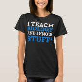 Biology Teacher Tシャツ (正面)