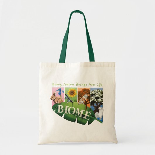 Biome Seasons Basic Tote トートバッグ (正面)