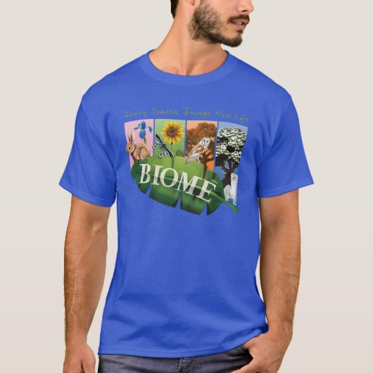 Biome Seasons Mens Shirt Tシャツ (正面)