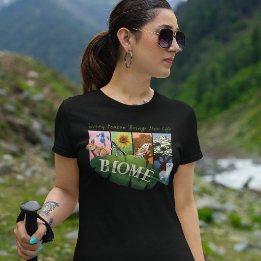Biome Seasons Womens Shirt Tシャツ