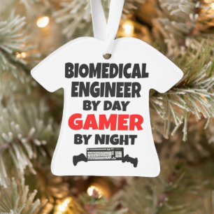 Biomedical Engineer by Day Gamer by Night オーナメント