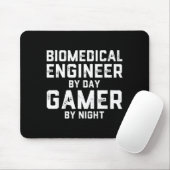 Biomedical Engineer By Day Gamer By Night Bio Med  マウスパッド (マウス)