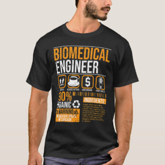 Biomedical Engineer Facts Label Biomedical Enginee Tシャツ