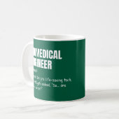 Biomedical Engineering Coffee Cup コーヒーマグカップ (正面左)